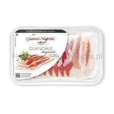Guanciale plastry 80g Negrini