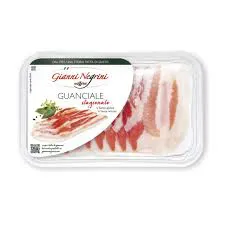 Guanciale plastry 80g Negrini