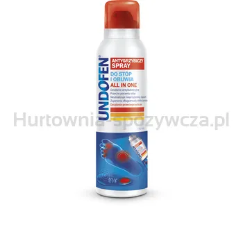 Undofen antygrzyBiczy ALL IN ONE Spray do stóp i obuwia 150 ml