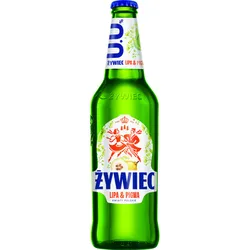 Żywiec 0,0% Lipa & Pigwa Kwiaty Polskie 500 ml Butelka zwrotna