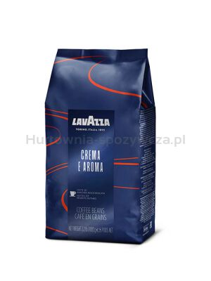 Kawa LAVAZZA CREMA AROMA ESPRESSO BLUE, ziarnista, 1 kg