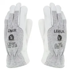 Rękawice TK LEMUR, rozm. 11, szare