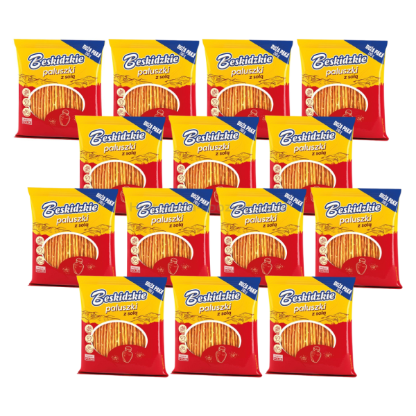Beskidzkie Paluszki Z Solą 240G x 14 sztuk