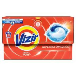 Kapsułki Do Prania Vizir Alpine Fresh 18 Szt.