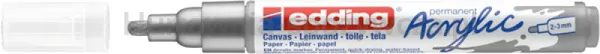 Marker Akrylowy E-5100 Edding, 2-3 Mm, Matowe Srebro