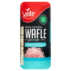 Sante Extra Cienkie Wafle Ryżowe Z Solą Himalajską 110G 
