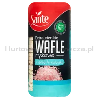 Sante Extra Cienkie Wafle Ryżowe Z Solą Himalajską 110G 