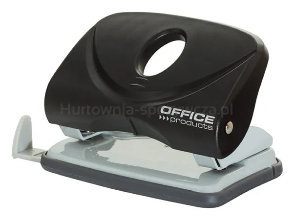 Office Products Dziurkacz Dziurkuje Do 20 Kartek, Plastik, Czarny
