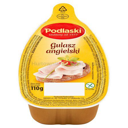 Konserwa Drosed Gulasz Angielski Z Kurcząt 110 G Drosed