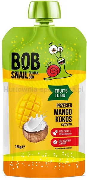 Smoothie Mango-Kokos-Cytryna Bez Dodatku Cukru 120G