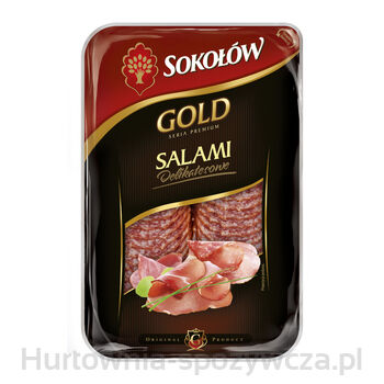 Salami Delikatesowe Plastry 100 G Gold