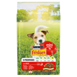 Friskies Vitafit Mini Menu Karma Dla Psów Z Wołowiną 1,5 Kg