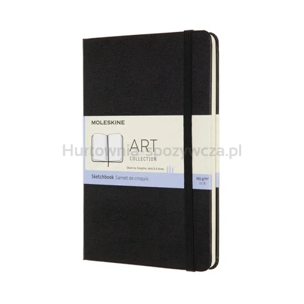 Szkicownik Moleskine M (11,5X18 Cm), Twarda Oprawa, 88 Stron, Czarny