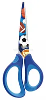 Nożyczki szkolne KEYROAD Tatto soft, 15cm, pakowane na displayu, mix kolorów - 2
