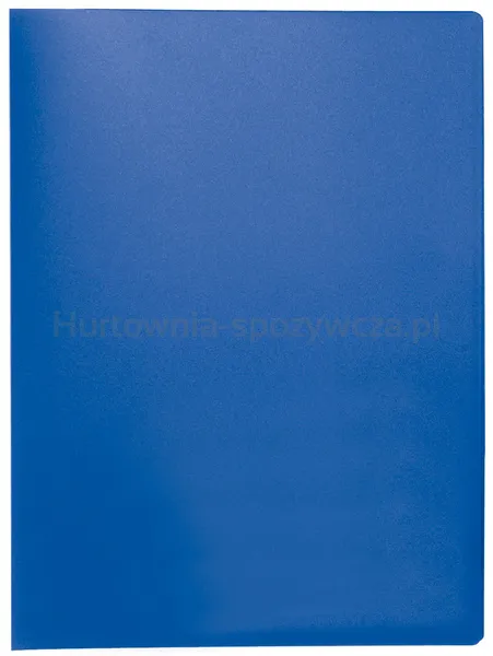 Q-Connect Teczka Ofertowa, Pp, A4, 380Mikr., 20 Koszulek, Niebieska 