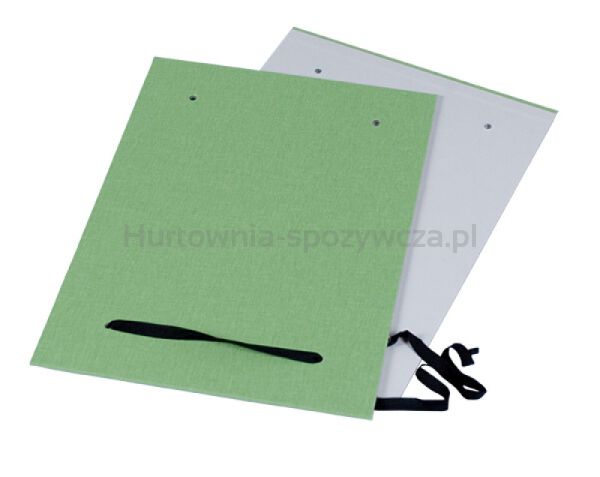 Fascykuła DONAU z etykietą, tektura/PP, A4, mix kolorów - 2