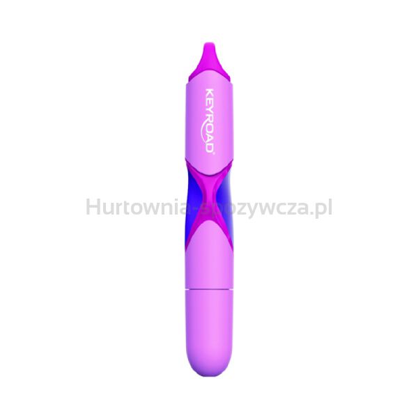 Pióro wieczne KEYROAD, mini, 2 niebieskie naboje gratis, blister, mix kolorów - 3