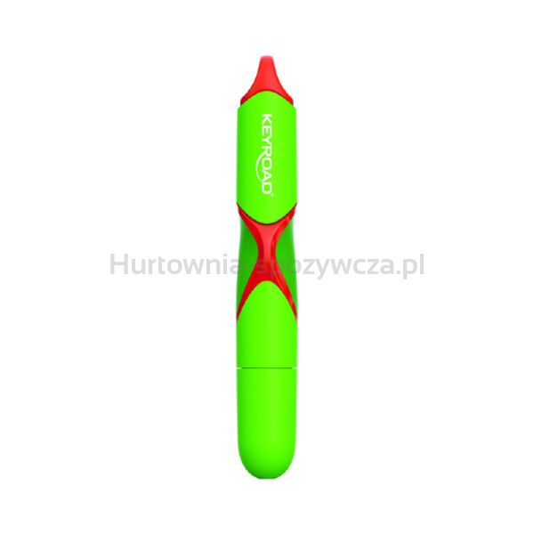 Pióro wieczne KEYROAD, mini, 2 niebieskie naboje gratis, blister, mix kolorów - 4