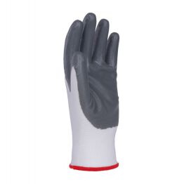 Rękawice DONAU SAFETY Nitrile 01, kat. II, rozm. 6, szare