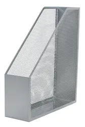 Pojemnik Na Dokumenty Q-Connect Office Set, Metalowy, Srebrny