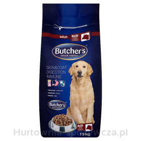 Butcher'S Natural&AmpHealthy Dog Z Wołowiną 15Kg