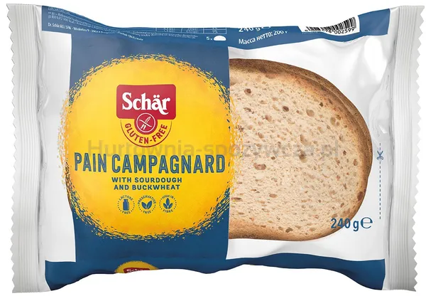 Pain Campagnard- Chleb Wiejski Bezgl. 240 G