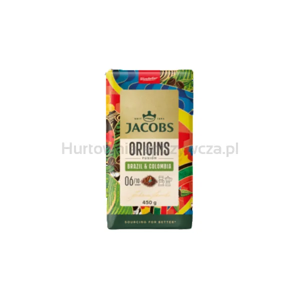 Kawa mielona Jacobs Origins Brazil&Colombia 450g