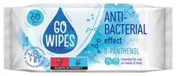 Chusteczki nawilżane GOWIPES, antybakteryjne, d-pantenol, 60 szt.