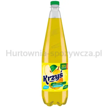 Jurajska Krzyś napój o smaku gruszkowym 20% soków butelka pet 1,25L SK
