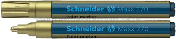 Schneider Marker Olejowy Maxx 270, Okrągły, 1-3Mm, Złoty 