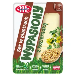 Mlekovita Ser Wypasiony z kozieradką plastry 135g