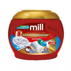 Mill Kapsułki do zmywarek CLEAN&ampSHINE Intense 52 szt.