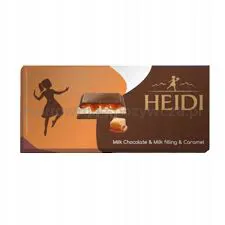 Heidi Multi Layer Toffee  Milk Filling 85G