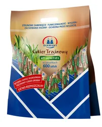 Diamant Cukier Trzcinowy Saszetka 5Gx600 3 Kg