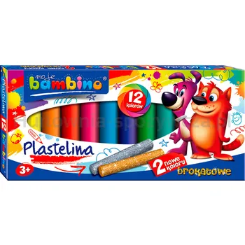 Bambino plastelina 12 kolorów