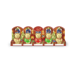 Lindt TEDDY Milk Mini Xmas Tag 5x10g