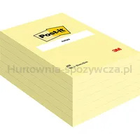 Post-It Karteczki samoprzylepne (659), 152x102mm, 1x100 kart., żółte 
