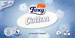 Foxy Chusteczka Kosmetyczna Cotton 90 Szt.
