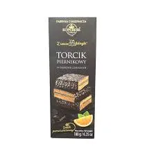 Kopernik Torcik piernikowy w czekoladzie deserowej z nadzieniem o smaku limonki 180 g