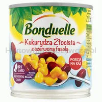 Bonduelle Kukurydza Złocista Z Czerwoną Fasolą 212Ml
