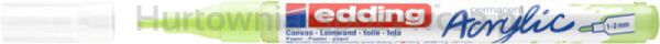 Marker akrylowy e-5300 EDDING, 1-2 mm, pastelowy zielony mat
