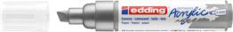 Marker akrylowy e-5000 EDDING, 5-10 mm, matowe srebro