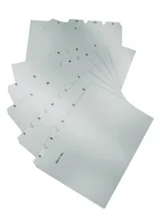 HAN Kartei Przekładki PP, A4, do kartoteki, A-Z, 25 kart, szare 