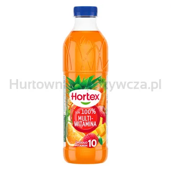 Hortex Multiwitamina Sok 100%. Źródło 10 witamin butelka aPet 1 l