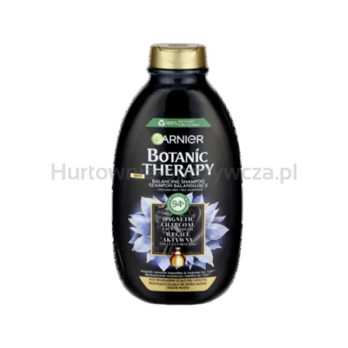 Garnier Botanic Therapy Węgiel Aktywny i Olej z Czarnuszki Szampon do włosów 400 ml