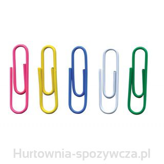 Spinacze Okrągłe Office Products, 28Mm, 500Szt., W Woreczku, Mix Kolorów