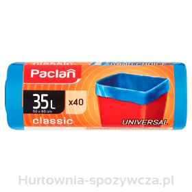 Paclan Classic Worki Na Śmieci 35L 40 Szt.