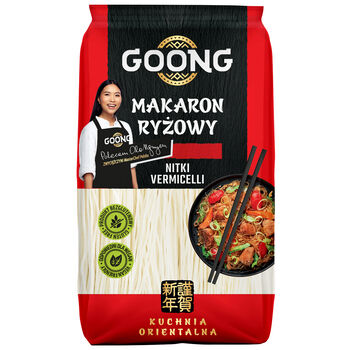 Goong Makaron Ryżowy Nitki Vermicelli 200G