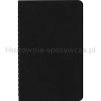 Moleskine Zestaw 3 Zeszytów Cahier Journals P (9x14cm) gładki, 64 strony, czarny  - 3