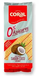 Wafle Z Kremem Kokosowym Bez Dodatku Cukru 150 G